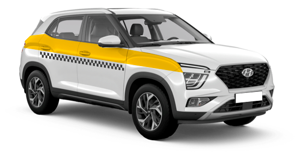 Hyundai Creta под такси
